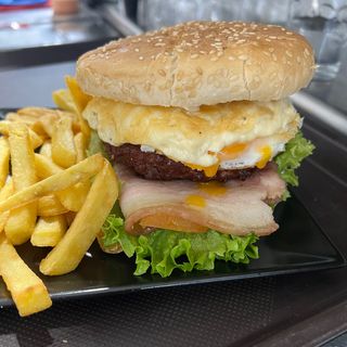 Hamburguesa Especial De Pollo