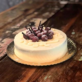 Porción de tarta new red velvet