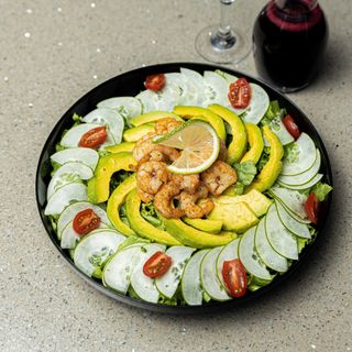 Salade Avocat Crevettes