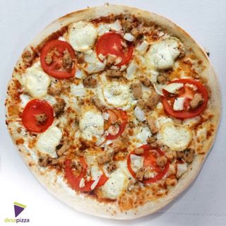 Pizza kebab cream (mediana)
