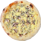 Піца "Бьянка з грибами" 30 см