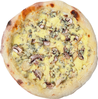 Піца "Бьянка з грибами" 30 см