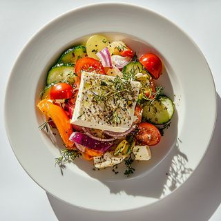 Sałatka horiatiki grecka klasyczna