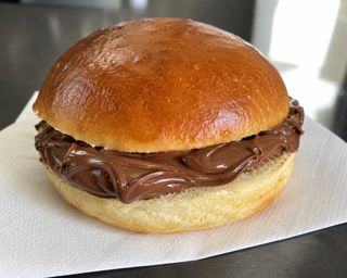 Brioche con Nutella