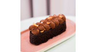 EKLEROWE BROWNIE SOLONE MASŁO ORZECHOWE VEGAN