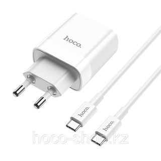 Зарядное устройство C80A Rapido Hoco с кабелем Type-C