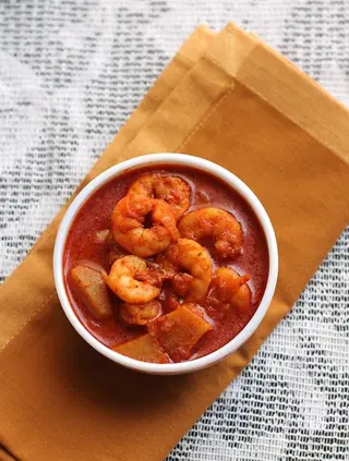 Vindaloo de Camarão