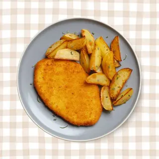 Cotoletta di Pollo con Patate