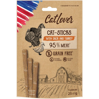 М'ясналі пички CatLover з кроликом,печінкоюта котячою м'ятою, 1 паличка