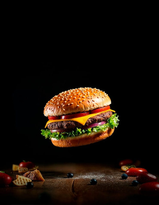 Burger vită