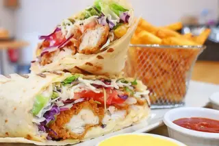Wrap Crunchy Chicken