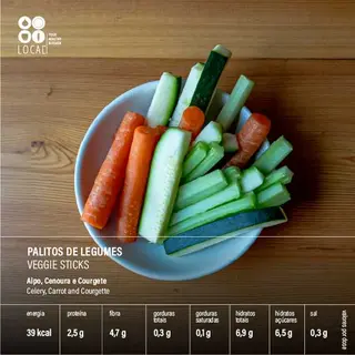 Palitos de Legumes
