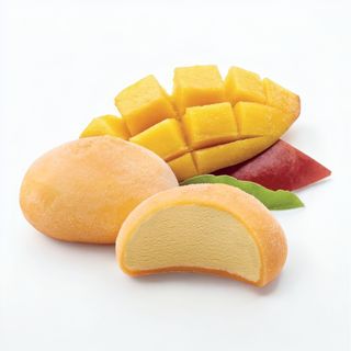Hawaiian mochi al mango - un pezzo