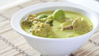 Poulet au Curry Vert
