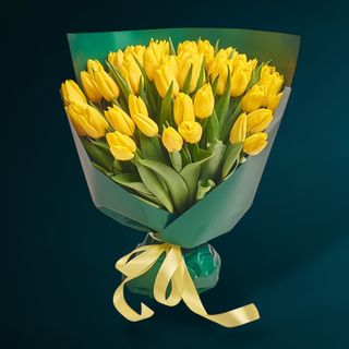 Buchet 37 Lalele Galbene