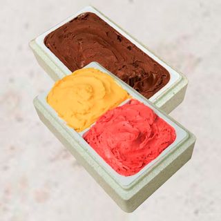 Bandeja de 1 litro de helado 