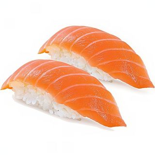 18. Nigiri de salmón (2 pzs.)