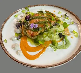 Salmón A La Brasa
