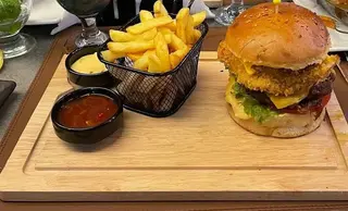 Egg burger 