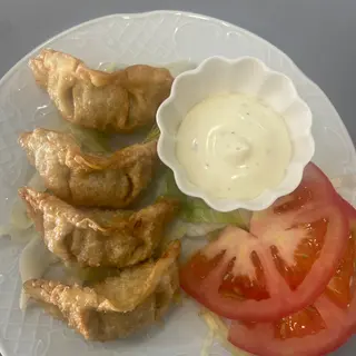 GYOZA pollo y vegetales (7und)