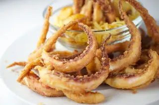 Tapa De Rejos De Calamares Fritos