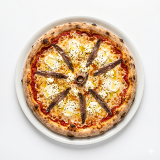 Pizza queso de cabra