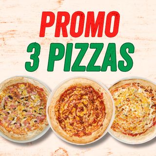 Promo 3 Pizzas