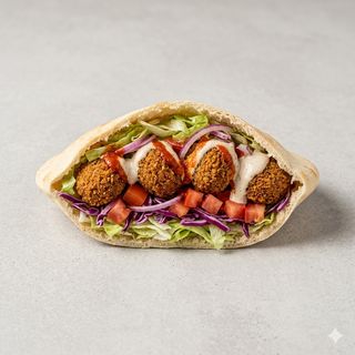 Pita Falafel (Grande)