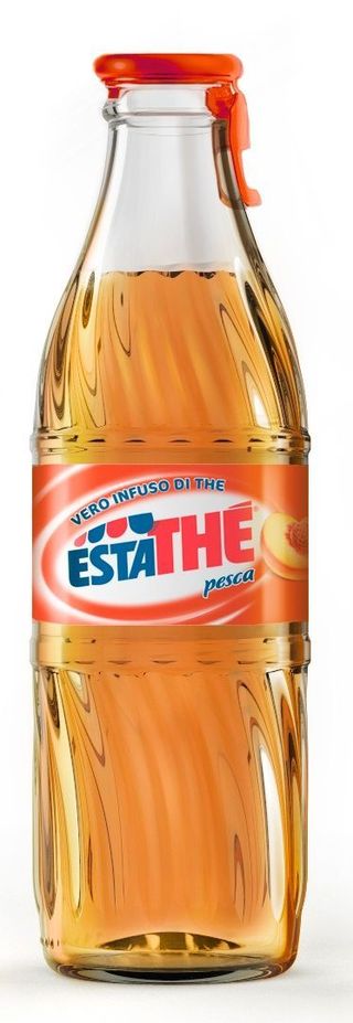 Thé alla pesca in vetro 33 cl