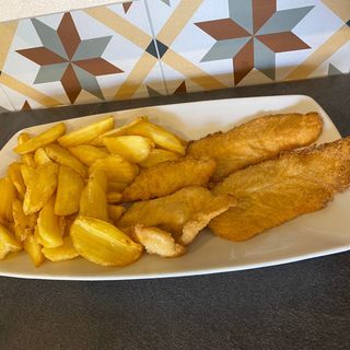 COTOLETTA DI POLLO CON CONTORNO