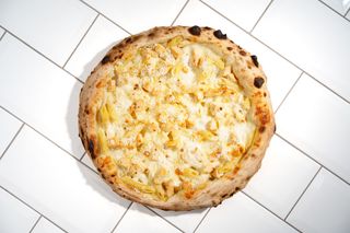 Pizza Chicken Alfredo