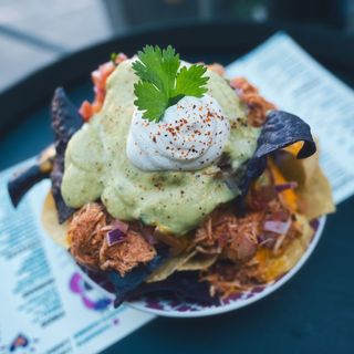 Nachos Tinga De Pollo