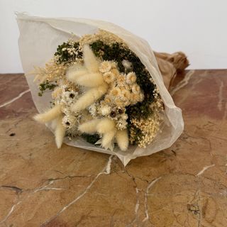 Ramo Flor Preservada (blanco/crema)