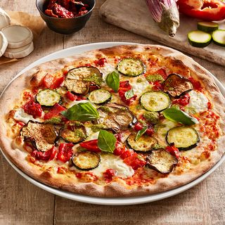 PIZZA VERDURE E FORMAGGIO DI CAPRA