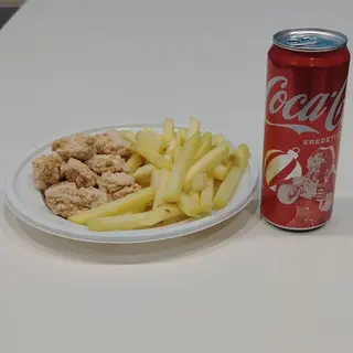 Menù chicken popcorn