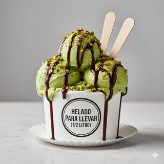 Helado De Pistacho Para Llevar (1/2 Lt.)