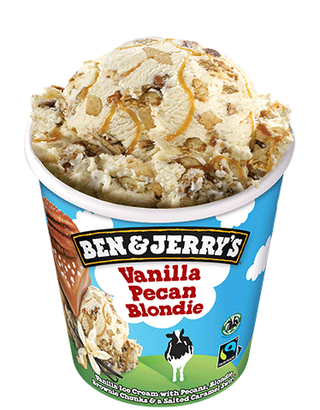 Ben & Jerry vainilla pecan