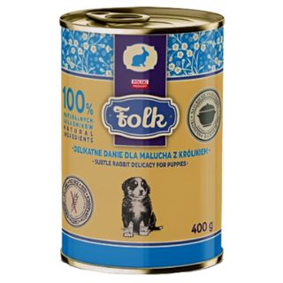 Folk 400g Junior Królik