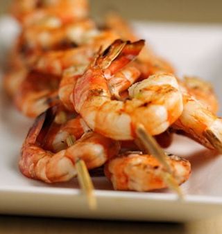 Brochette De Crevettes Mixtes
