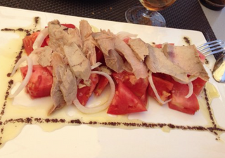 Tomate Rosa Con Ventresca