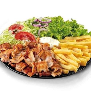 Piatto Kebab curcan mediu