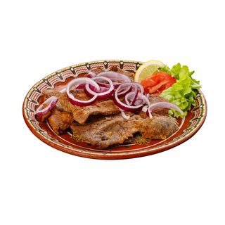 Свински дроб пържен (300г)