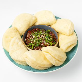 говядина с лепешками