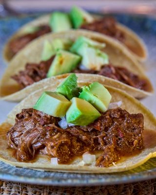 Tacos de mixiote de ternera (3 uds.)