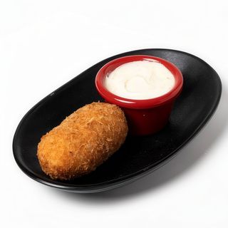 Crispy croqueta de monterey jack y jalapeños