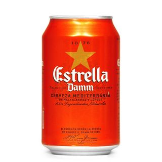 Estrella Damm Cerveza Lata 33cl