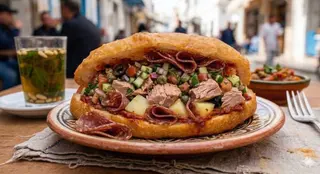 Sandwich Thon Salami
