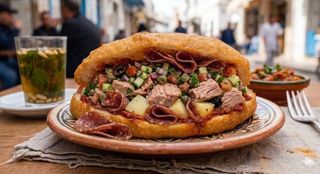 Sandwich Thon Salami