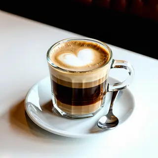 Espresso Dublu cu lapte