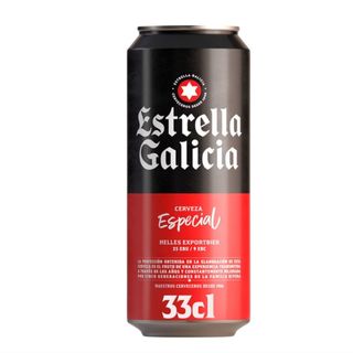 Cerveza Estrella Galicia (330 ml.)